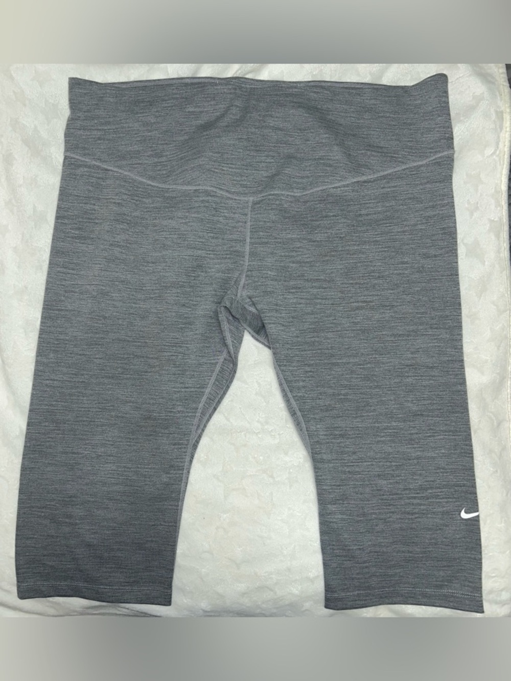 Nike Gray Athletic long, Bermuda style  shorts
